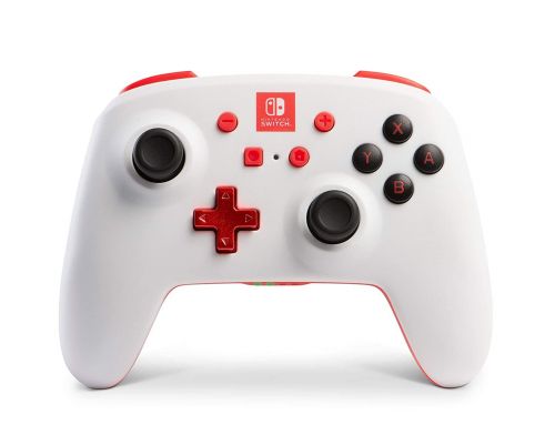 Фото №1 - Геймпад Switch Pro Contoller White PowerA official licensed