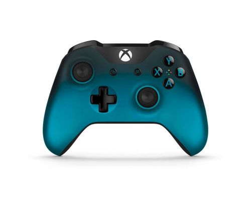 Фото №1 - Microsoft Xbox One S Wireless Controller Ocean Shadow (Без коробки)