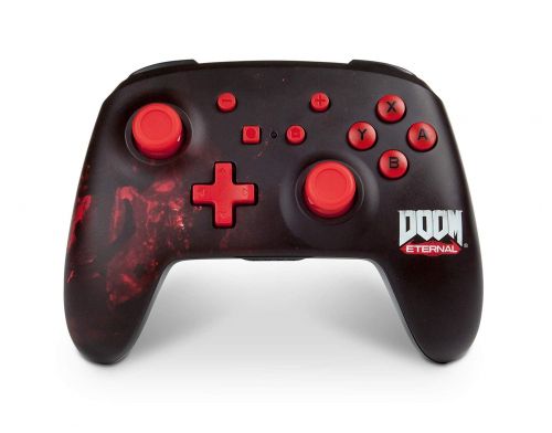 Фото №1 - Геймпад Switch Pro Contoller DOOM PowerA official licensed