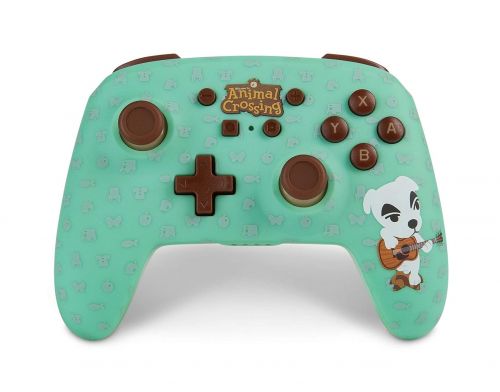 Фото №1 - Геймпад Switch Pro Contoller ANIMAL CROSSING PowerA official licensed