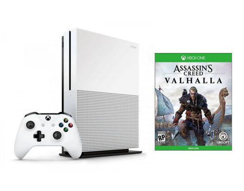 Фото №1 - Xbox ONE S 1TB + Assassin’s Creed Valhalla Xbox One русская версия (Гарантия 18 месяцев)