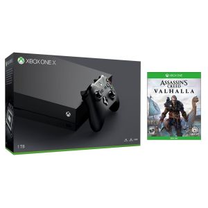 Xbox ONE X 1TB + Assassin’s Creed Valhalla Xbox One русская версия (Гарантия 18 месяцев)