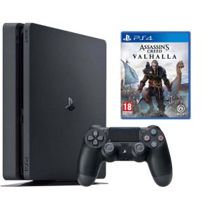 Sony PlayStation 4 SLIM 500gb + Assassin’s Creed Valhalla PS4 русская версия (Гарантия 18 месяцев)