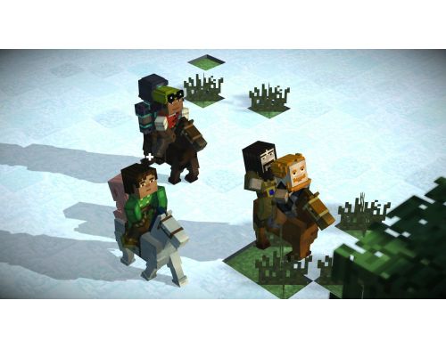 Фото №5 - Minecraft Story Mode The Complete Adventure PS4 Б/У