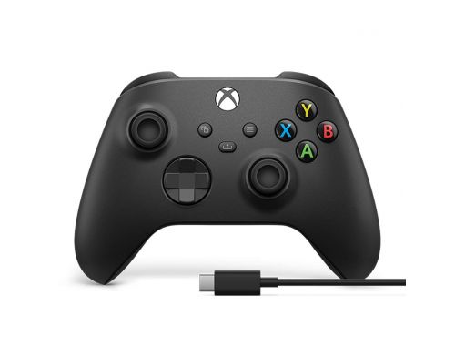 Фото №2 - Геймпад беспроводной Microsoft Xbox Series Carbon Black + Кабель USB TYPE-C