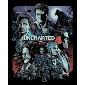 Игра Uncharted 4: A Thief's End - Steelbook edition PS4 Б/У