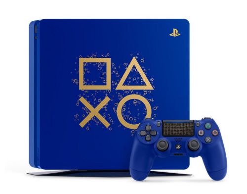 Фото №2 - Sony Playstation 4 Slim 500 Gb Limited Edition Days of Play Blue Б.У. (Гарантия)