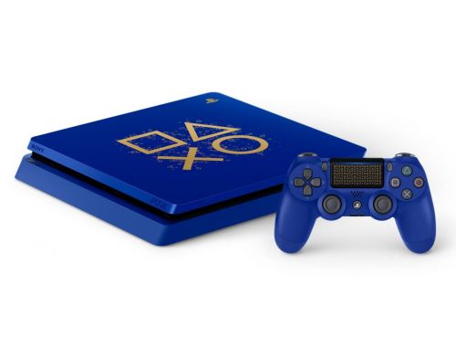 Фото №3 - Sony Playstation 4 Slim 500 Gb Limited Edition Days of Play Blue Б.У. (Гарантия)