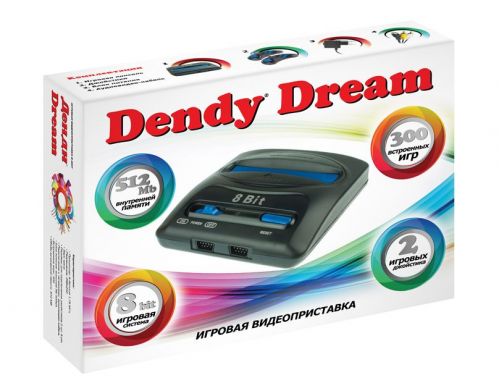 Фото №1 - Игровая консоль Dendy Dream  300 встроенных игр 8 бит