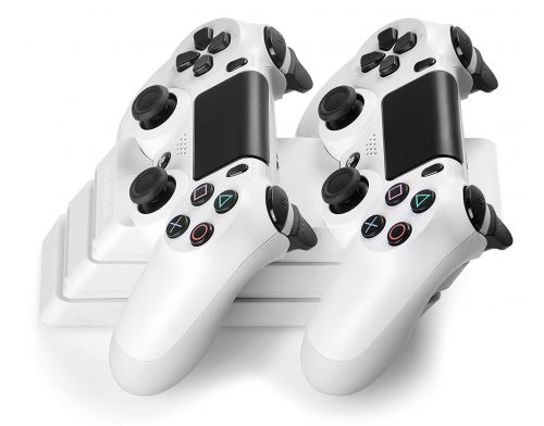 Фото №2 - Snakebyte PS4 Twin Charge 4 White