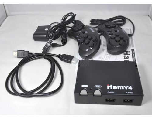 Фото №3 - Игровая приставка Hamy 4 двухсистемная 8-16 бит черная + кабель HDMI