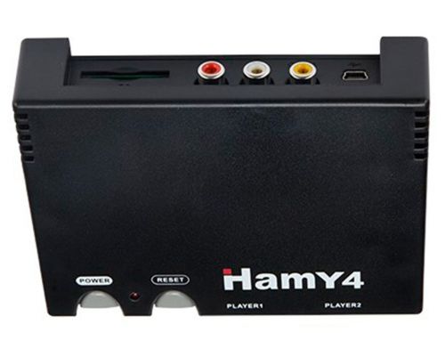 Фото №1 - Игровая приставка Hamy 4 двухсистемная 8-16 бит черная + кабель HDMI