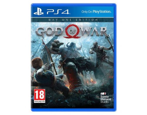 Фото №1 - God Of War 4 Day One Edition PS4 Английская версия Б/У