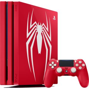 Игровая консоль Sony PlayStation 4 Pro 1TB Limited Edition Marvel's Spider-Man Console Bundle - Amazing Red Б.У.