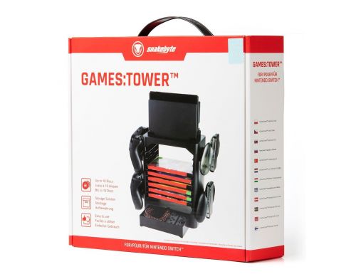 Фото №1 - Snakebyte Games Tower Nintendo Switch & Lite