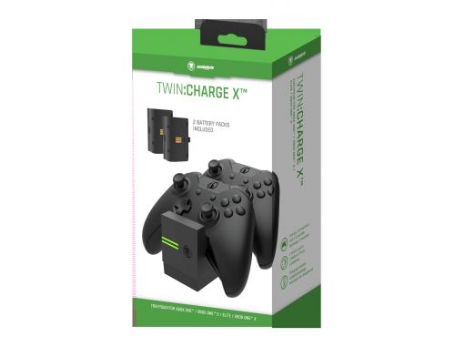 Фото №1 - Xbox One SNAKEBYTE TWIN CHARGE X Black