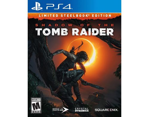 Фото №1 - Shadow of the Tomb Raider Limited Steelbook Edition PS4 Б.У.