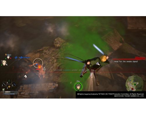 Игра Attack On Titan 2: Final Battle PS4 Английская версия Б.У. фото №2
