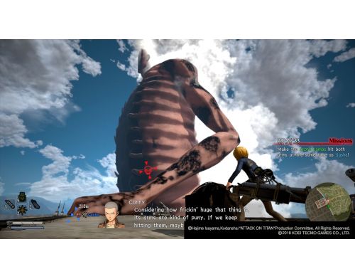 Игра Attack On Titan 2: Final Battle PS4 Английская версия Б.У. фото №4
