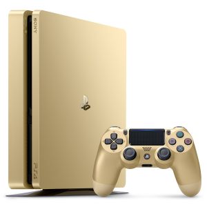 Игровая консоль Sony PlayStation 4 Slim 500Gb Gold Limited Edition Б.У.