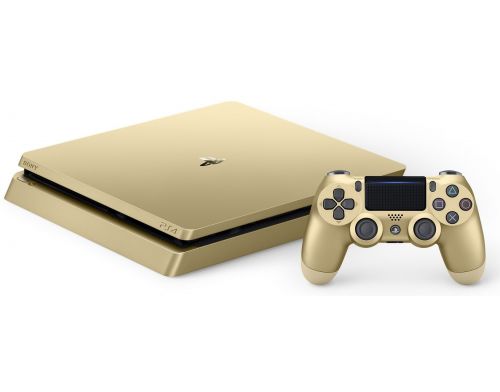 Фото №3 - Sony PlayStation 4 Slim 500Gb Gold Limited Edition Б.У. (Гарантия)