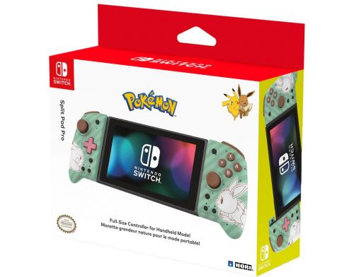 Фото №1 - Геймпад Hori Split Pad Pro for Nintendo Switch Pokémon: Pikachu & Eevee