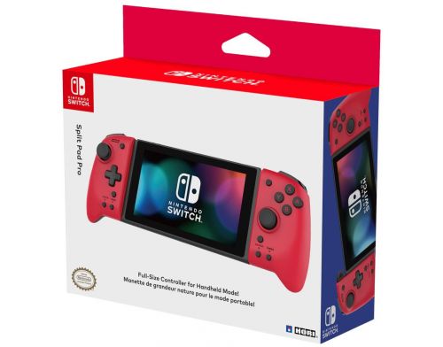 Фото №1 - Геймпад Hori Split Pad Pro for Nintendo Switch Volcanic Red Edition