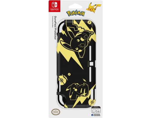 Фото №1 - Hori DuraFlexi Protector for Nintendo Switch Lite Pokémon: Pikachu Black & Gold