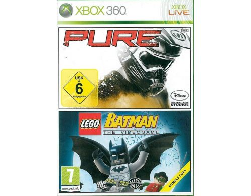 Фото №1 - PURE + LEGO Batman Xbox 360 Б.У. Оригинал, Лицензия