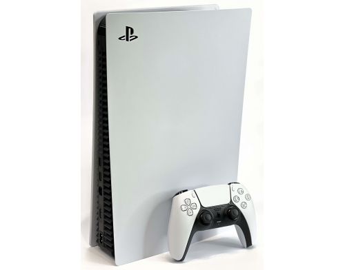 Фото №1 - Sony PlayStation 5 White с Blu-Ray приводом 825 Gb Б.У. (Гарантия)