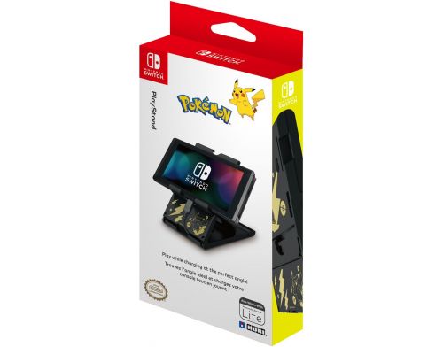 Фото №3 - Hori PlayStand for Nintendo Switch Pokémon: Pikachu Black & Gold Edition