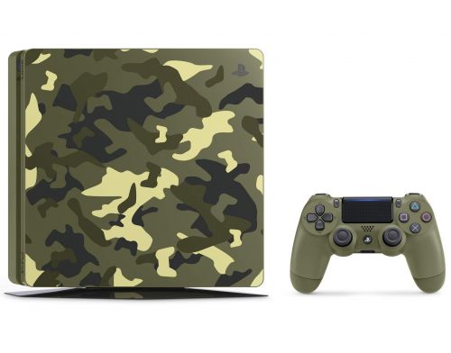 Фото №2 - Sony Playstation 4 Slim 1Tb Limited Edition Call of Duty: WWII Б.У. (Гарантия)
