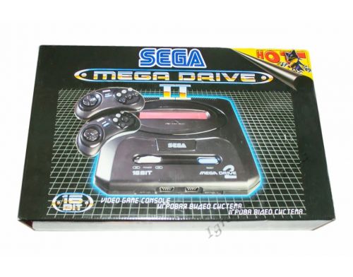 Фото №1 - Игровая приставка Sega Mega Drive 2 16 бит (10 в 1 вариантов игр в памяти)