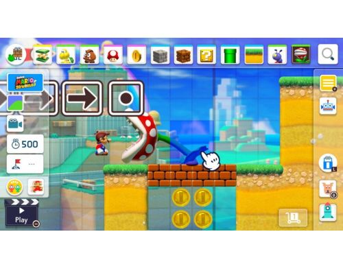 Фото №2 - Nintendo Switch Lite Coral + Super Mario Maker 2 (Гарантия 18 месяцев)