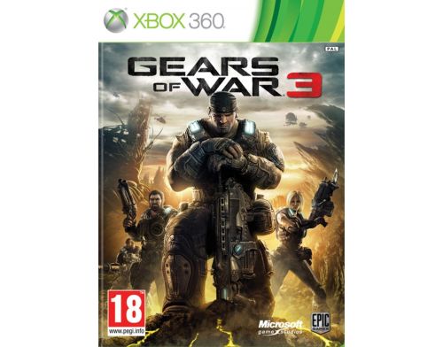 Фото №1 - Gears of War 3 Xbox 360 Б.У. Оригинал, Лицензия