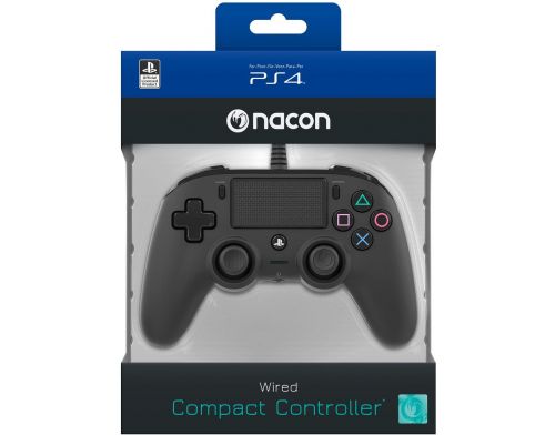 Фото №1 - Nacon Wired Compact Controller PS4 (Black) Б.У.