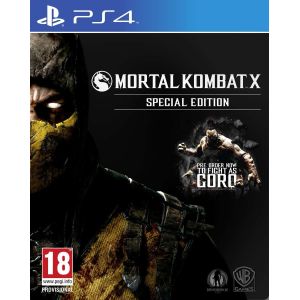 Игра Mortal Kombat X Special edition (Steelbook) PS4 Б.У.