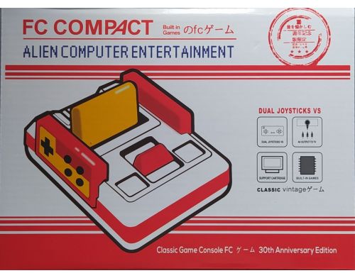 Фото №1 - Игровая приставка FC Compact | 2000 встроенных игр Dendy | поддержка картриджей 8 бит