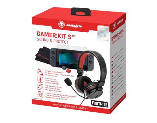 Фото №1 - Snakebyte Nintendo Switch Gamer Kit S Sound & Protect