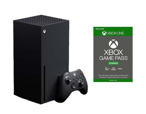 Фото №1 - XBOX SERIES X 1 TB + Xbox Game Pass Ultimate 3 мес RU/EU/US (Гарантия 18 месяцев)