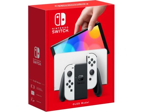 Фото №1 - Nintendo Switch (OLED model) White set
