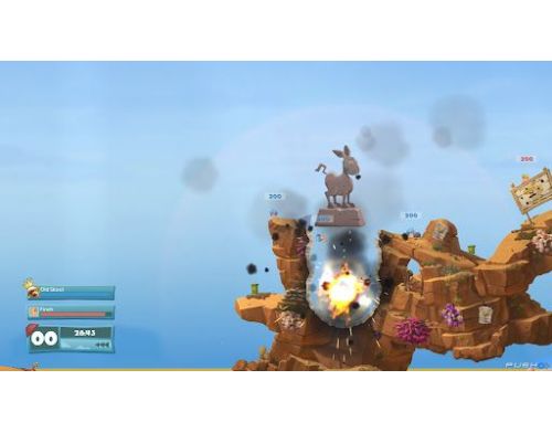Игра Worms WMD All Stars PS4 Б.У. фото №2