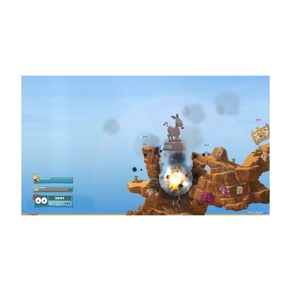Игра Worms WMD All Stars PS4 Б.У. фото №2