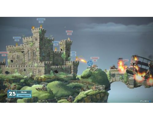 Игра Worms WMD All Stars PS4 Б.У. фото №3