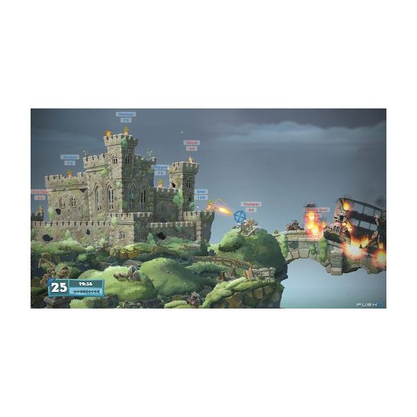 Игра Worms WMD All Stars PS4 Б.У. фото №3