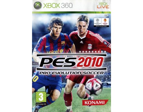 Фото №1 - Pro Evolution Soccer PES 2010 - Xbox 360 Б.У. Оригинал, Лицензия