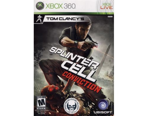 Фото №1 - Tom Clancy's Splinter Cell: Conviction (Xbox 360) Б.У. Оригинал, Лицензия