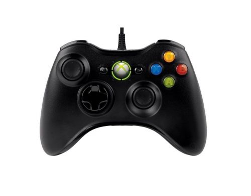 Фото №2 - Microsoft Xbox 360 Wired Controller Black проводной Б.У (гарантия 1 месяц)