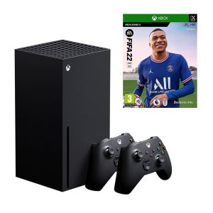 Игровая консоль XBOX SERIES X + доп. джойстик + Fifa 22 Xbox Series X/Xbox One Русская версия