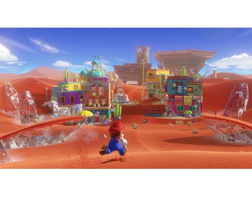 Фото №6 - Nintendo Switch (OLED model) Neon Red/Neon Blue set + Super Mario Odyssey